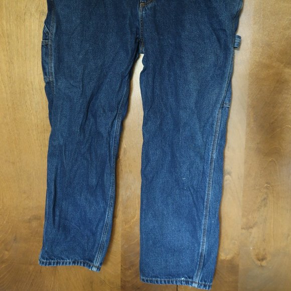 Men's Guide Gear Insulated Flannel-Lined Denim Jeans Size 40 x 29 - Picture 2 of 13